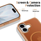 iPhone 17 Tech-Protect BasicMag Hybrid Skal - MagSafe Kompatibel - Matt Brun