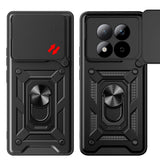 Xiaomi Redmi Note 15 Pro Tech-Protect Camshield Skal med Magnetisk Ring & Stativfunktion - Svart