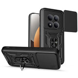 Xiaomi Redmi Note 15 Pro Tech-Protect Camshield Skal med Magnetisk Ring & Stativfunktion - Svart
