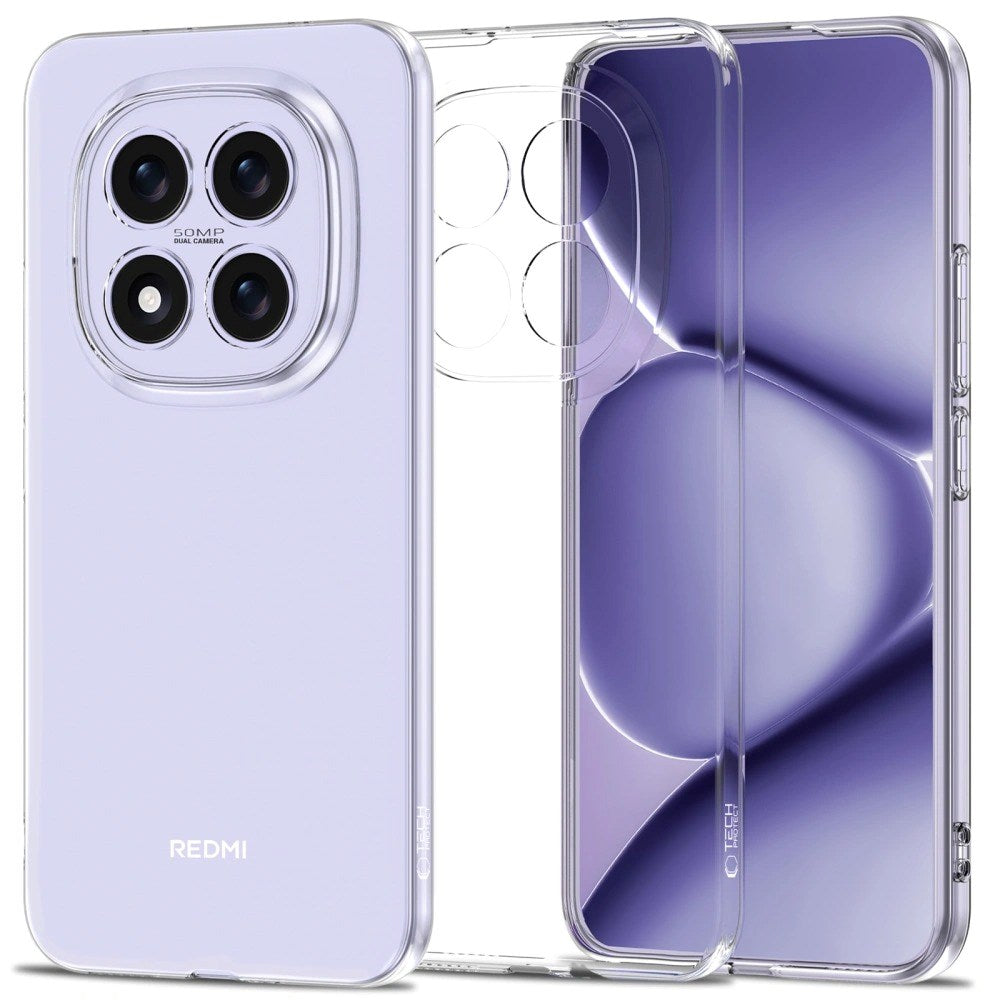 Xiaomi Redmi Note 15 Pro (5G) Tech-Protect Flexair Hybrid Skal - Genomskinlig