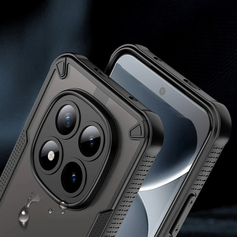 Xiaomi Redmi Note 15 Pro+ (Plus) Tech-Protect Rugged Shield Skal - MagSafe Kompatibel - Mattsvart