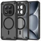 Xiaomi Redmi Note 15 Pro+ (Plus) Tech-Protect Rugged Shield Skal - MagSafe Kompatibel - Mattsvart