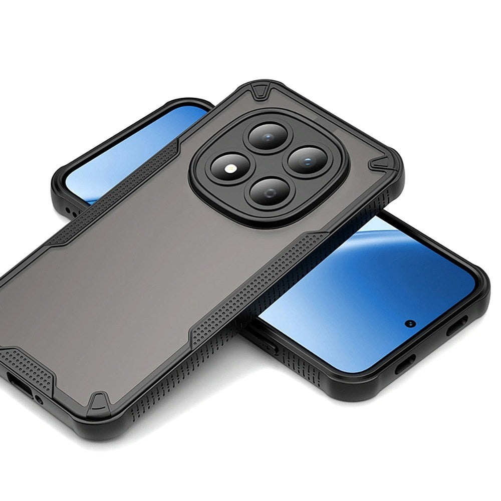 Xiaomi Redmi Note 15 Pro Tech-Protect Rugged Shield Skal - Mattsvart