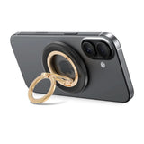 Tech-Protect Lamano Magnetisk Mobil Ring - MagSafe Kompatibel - Svart / Guld