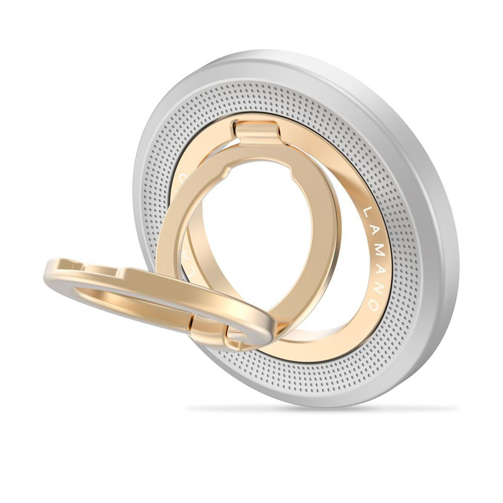 Tech-Protect Lamano Magnetisk Mobil Ring - MagSafe Kompatibel - Silver / Guld