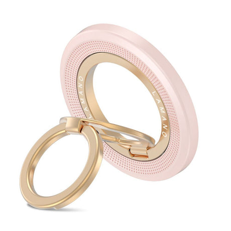 Tech-Protect Lamano Magnetisk Mobil Ring - MagSafe Kompatibel - Rosa / Guld