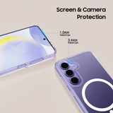 Samsung Galaxy S26+ (Plus) Tech-Protect Flexair Hybrid Skal - MagSafe Kompatibel - Genomskinlig
