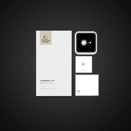 iPhone 16e Tech-Protect Camring Fit+ Kameralinsskydd - Genomskinlig