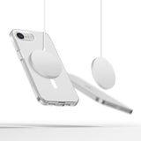 iPhone 16e Tech-Protect Flexair Hybrid Skal - MagSafe Kompatibel - Genomskinlig
