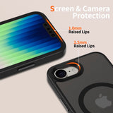 iPhone 16e Tech-Protect Magmat Skal - MagSafe Kompatibel - Matt Svart