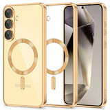 Samsung Galaxy S25+ (Plus) Tech-Protect MagFlex Skal - MagSafe Kompatibel - Guld