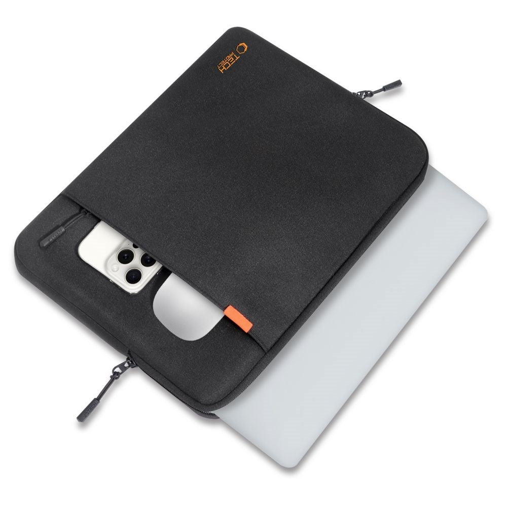 Tech-Protect Defender Laptop Sleeve 13-14" - Svart