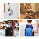 Tech-Protect AirTag 1. & 2. Gen. Icon Skal med Karbinhake - 4 st. - Genomskinlig