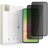 Samsung Galaxy A36 (5G) / A56 (5G) Tech-Protect Glass Spy+ Skärmskydd med Privacy Funktion - 2 St. - Genomskinlig