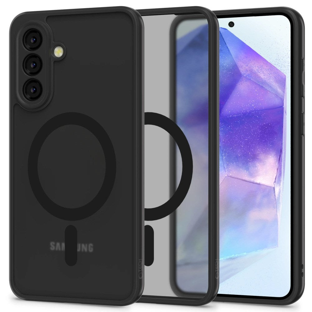 Samsung Galaxy A56 (5G) Tech-Protect Magmat Skal - MagSafe Kompatibel - Matt Svart