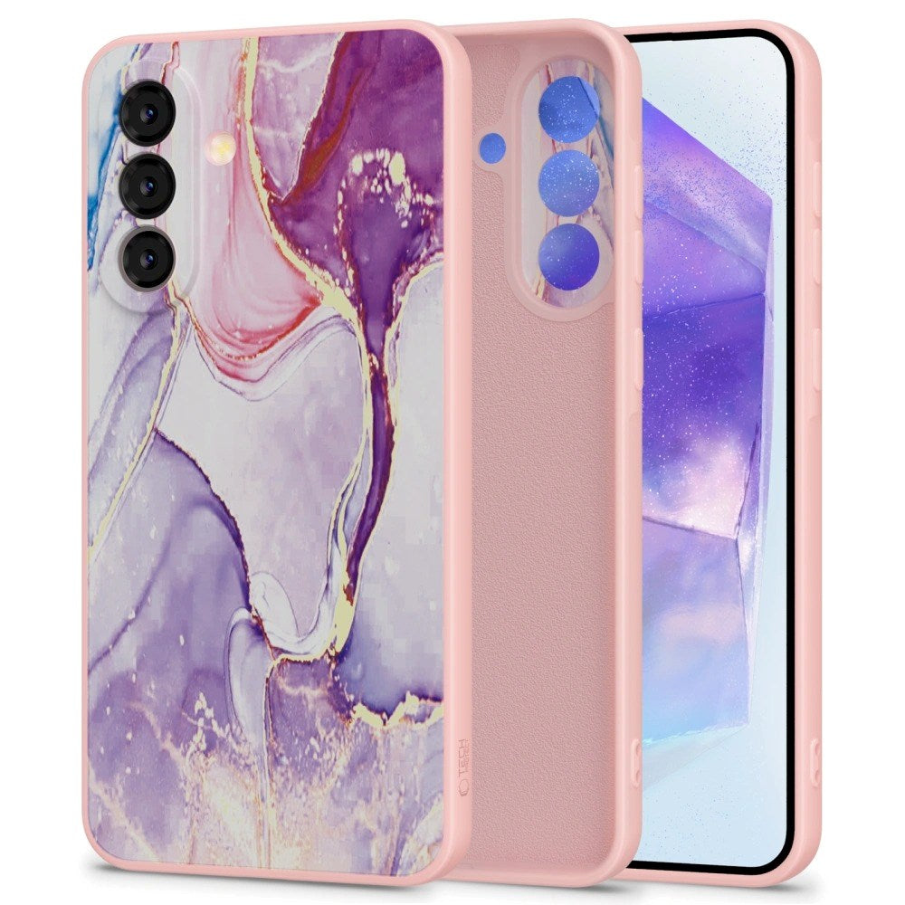 Samsung Galaxy A56 (5G) Tech-Protect Icon Skal - Colorful Marble