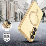 Samsung Galaxy A56 (5G) Tech-Protect MagFlex Skal - MagSafe Kompatibel - Guld