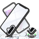 Samsung Galaxy A27 / A37 / A36 / A56 Tech-Protect Defense Skal med Skärmskydd -  Genomskinlig / Svart