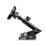 Tech-Protect 15W Magnetisk Trådlös Billaddare - Instrumentbräda & Ventilationsfäste - MagSafe Kompatibel - Svart