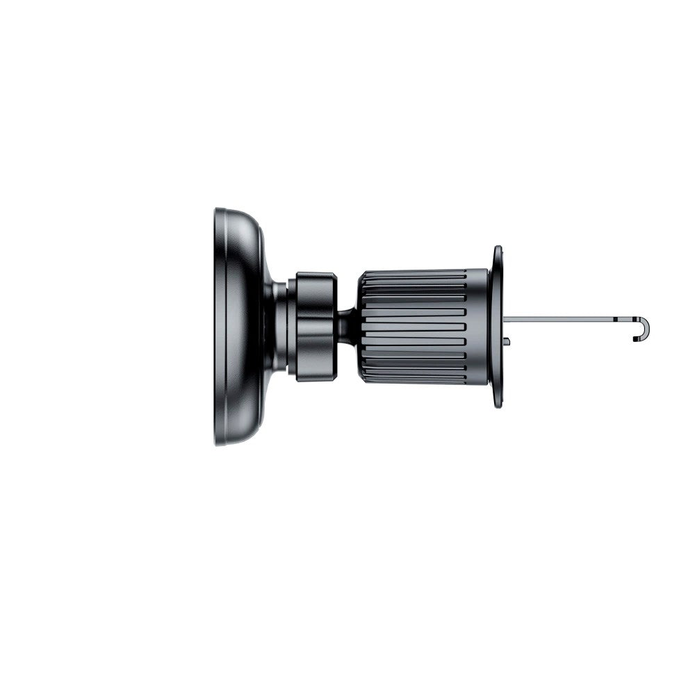 Tech-Protect 15W Magnetisk Trådlös Billaddare - Instrumentbräda & Ventilationsfäste - MagSafe Kompatibel - Svart