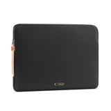 Tech-Protect MacBook / Laptop 15-16" Konstläder Sleeve med Fodrad Insida - Black