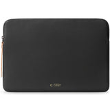 Tech-Protect MacBook / Laptop 15-16" Konstläder Sleeve med Fodrad Insida - Black