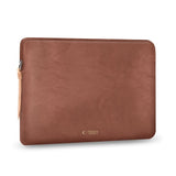 Tech-Protect MacBook / Laptop 15-16" Konstläder Sleeve med Fodrad Insida - Brown