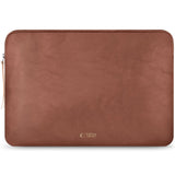 Tech-Protect MacBook / Laptop 15-16" Konstläder Sleeve med Fodrad Insida - Brown