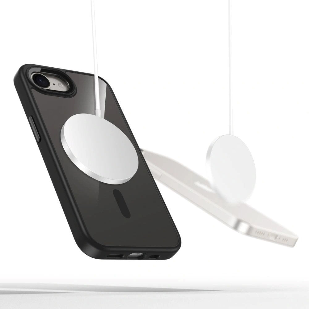 Nothing Phone (3a) Tech-Protect Magmat Skal - MagSafe-kompatibelt - Genomskinlig / Svart