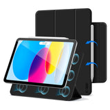 iPad 11" (2025) / 10.9" (2024 / 2022) Tech-Protect SmartCase Magnetisk Flip Fodral - Svart