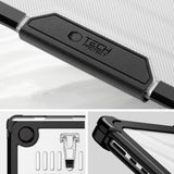 MacBook Air 15" M2 / M3 / M4 (2023 - 2025) Tech-Protect SmartShell Pro Skal - Svart / Genomskinlig