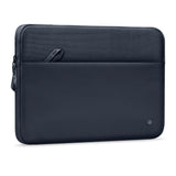 Tech-Protect MacBook / Laptop 13-14" Sleeve med Fodrad Insida & Ficka - Mörkblå