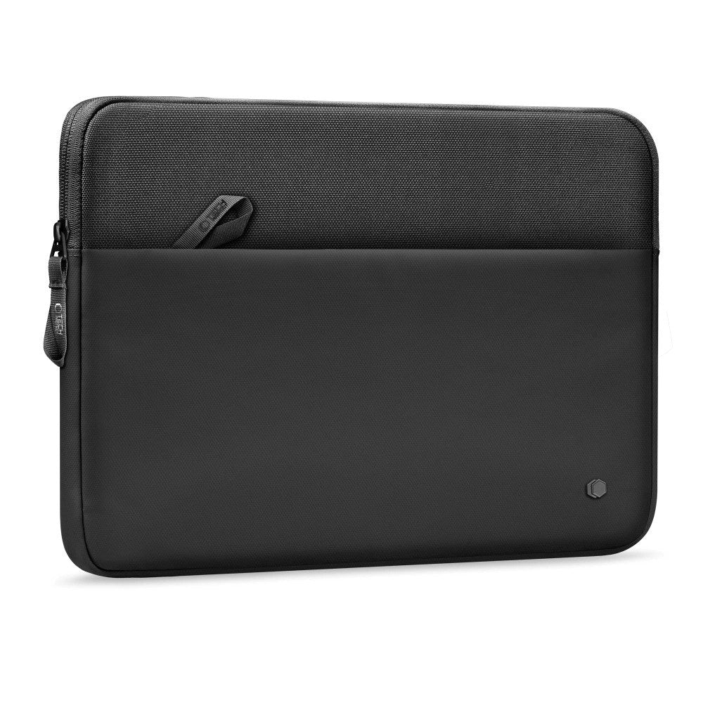Tech-Protect MacBook / Laptop 13-14" Sleeve med Fodrad Insida & Ficka - Svart