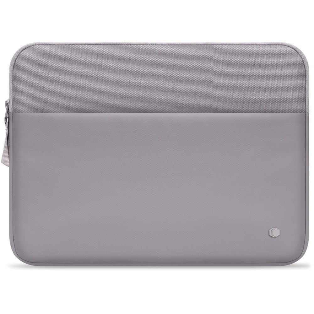 Tech-Protect MacBook / Laptop 13-14" Sleeve med Fodrad Insida & Ficka - Grå