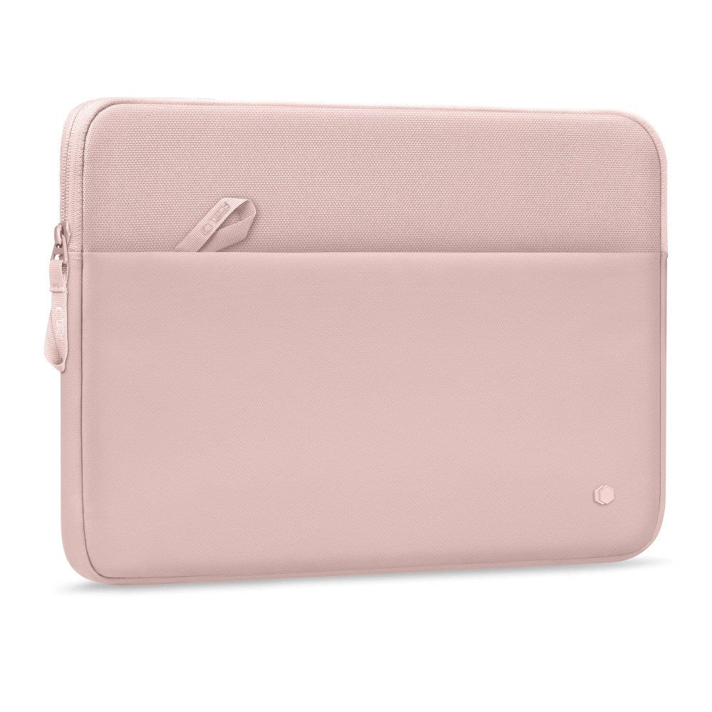 Tech-Protect MacBook / Laptop 13-14" Sleeve med Fodrad Insida & Ficka - Rosa