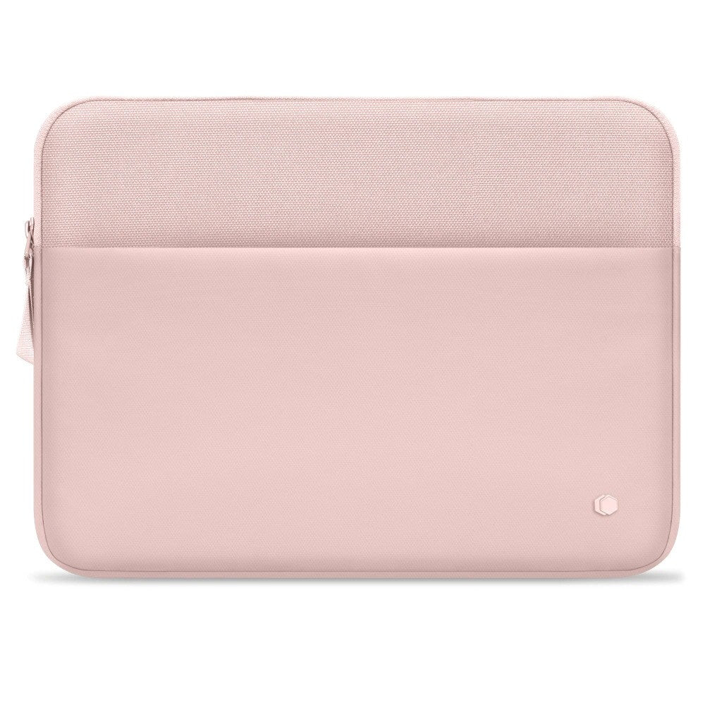 Tech-Protect MacBook / Laptop 13-14" Sleeve med Fodrad Insida & Ficka - Rosa