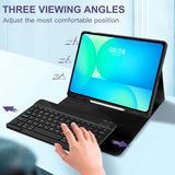 Samsung Galaxy Tab S10 FE+ (Plus) Tech-Protect Fodral med Engelsk Tangentbord - Svart