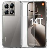 Tech-Protect Flexair Hybrid Plast Skal Xiaomi 14T Pro - Transparent