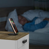 Tech-Protect Qi-15W-A40 Trådlös Laddare Hållare - Svart