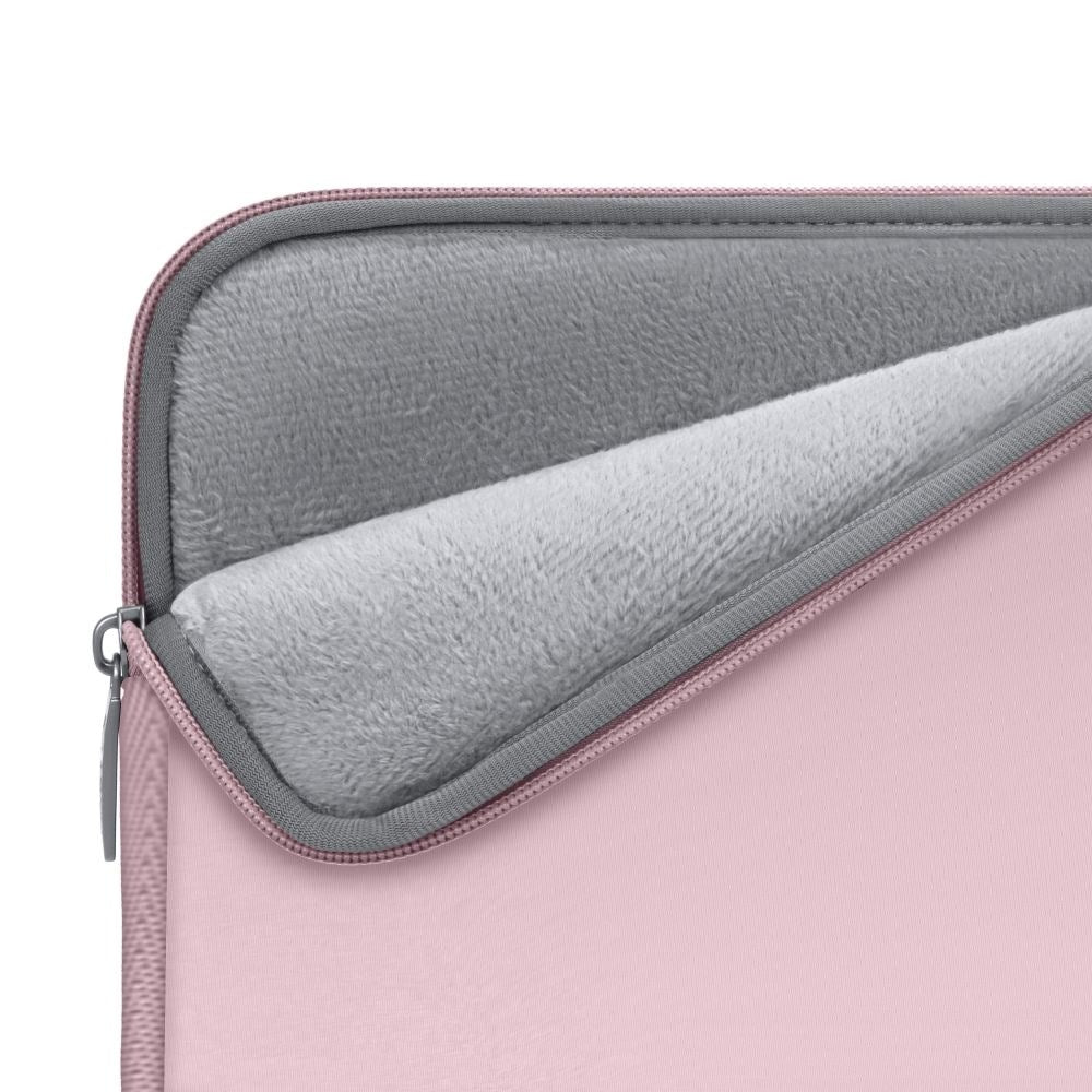 Tech-Protect Neoslim MacBook/Laptop 15-16" Sleeve m. Liten Väska - Rosa