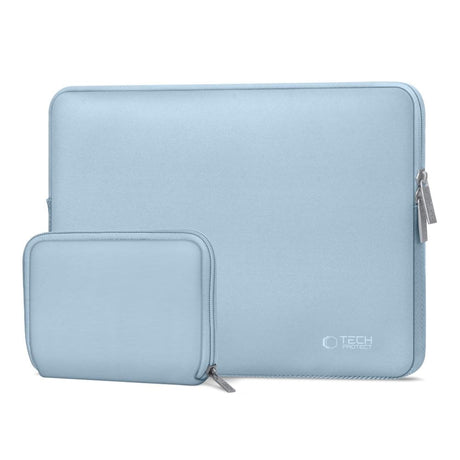 Tech-Protect Neoslim MacBook/Laptop 15-16" Sleeve m. Liten Väska - Blå