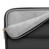Tech-Protect Puffy MacBook / Laptop 13-14" Sleeve m. Liten Väska - Svart