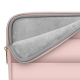 Tech-Protect Puffy MacBook / Laptop 15-16" Sleeve m. Liten Väska - Rosa