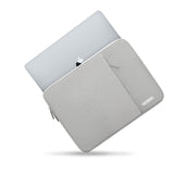 Tech-Protect Sleevy MacBook/Laptop 13-14" Sleeve m. Ficka - Grå