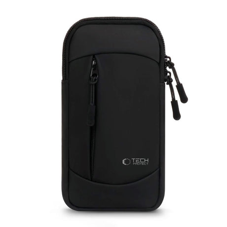 Tech-Protect Universal Löpararmband - Svart / Vit