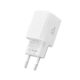 Tech-Protect 33W Väggladdare m. 1x USB-A & 1x USB-C - Vit