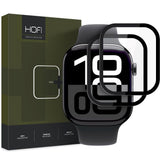 HOFI Apple Watch 11 / 10 (46mm) Hybrid Pro+ (Plus) Skyddsglas - 2 st. - Svart Kant