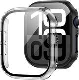 Apple Watch 10 Tech-Protect DEFENSE360 Skal med Skärmskydd - 46mm - Genomskinlig