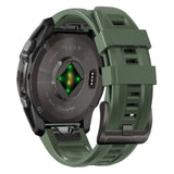 Universal Garmin 20mm QuickFit Tech-Protect Icon Silikon Rem - Grön