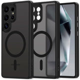 Samsung Galaxy S25 Ultra Tech-Protect MagCam Skal - MagSafe Kompatibelt - Matt Svart